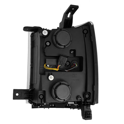 14-15 Chevrolet Silverado NOVA-Series LED Projector Headlights Alpha-Black - view 9