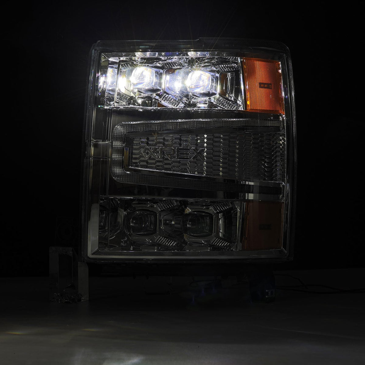 14-15 Chevrolet Silverado NOVA-Series LED Projector Headlights Chrome - view 5