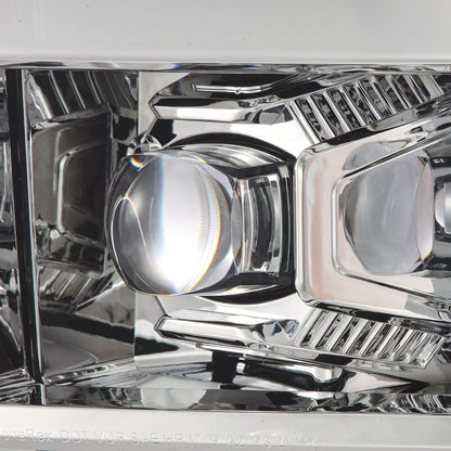 14-15 Chevrolet Silverado NOVA-Series LED Projector Headlights Chrome - view 7