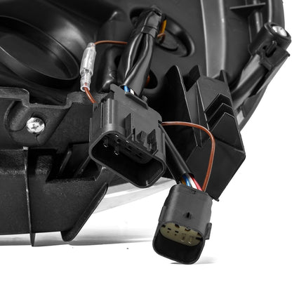 14-18 GMC Sierra NOVA-Series LED Projector Headlights Alpha-Black - view 12