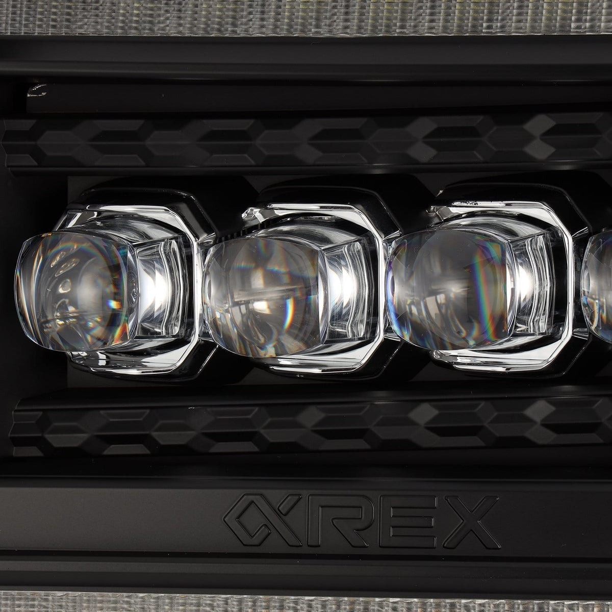 14-18 GMC Sierra NOVA-Series LED Projector Headlights Black - view 4
