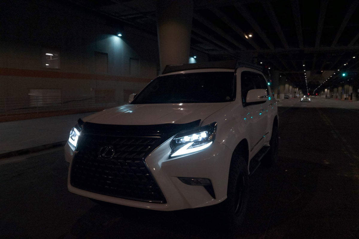 14-23 Lexus GX 460 NOVA-Series LED Projector Headlights Alpha-Black - view 9
