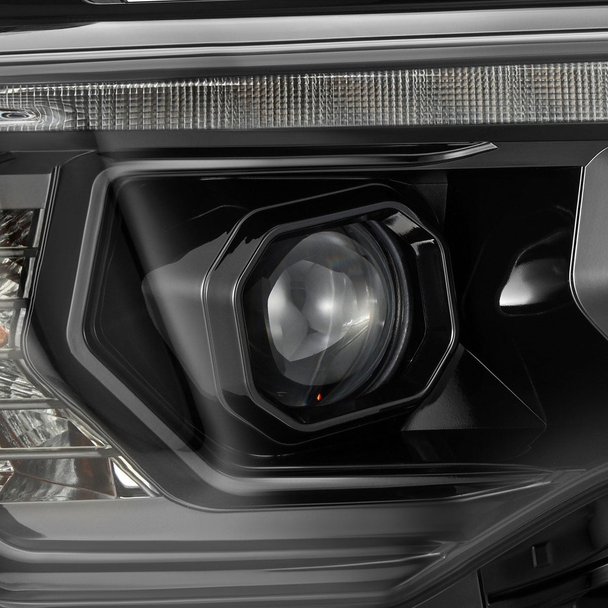 14-20 Toyota 4Runner MK II PRO-Series Halogen Projector Headlights Alpha-Black - view 9