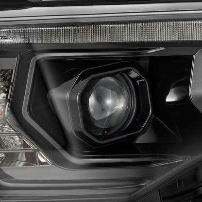 14-20 Toyota 4Runner MK II PRO-Series Halogen Projector Headlights Alpha-Black - view 9