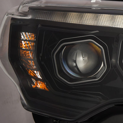 14-20 Toyota 4Runner MK II PRO-Series Halogen Projector Headlights Alpha-Black - view 6