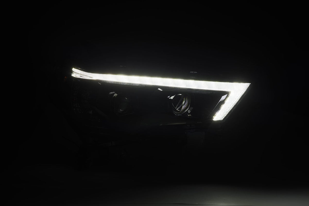 14-20 Toyota 4Runner MK II PRO-Series Halogen Projector Headlights Alpha-Black - view 2