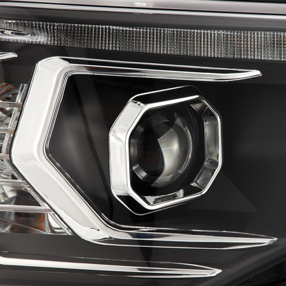 14-20 Toyota 4Runner MK II PRO-Series Halogen Projector Headlights Black - view 7