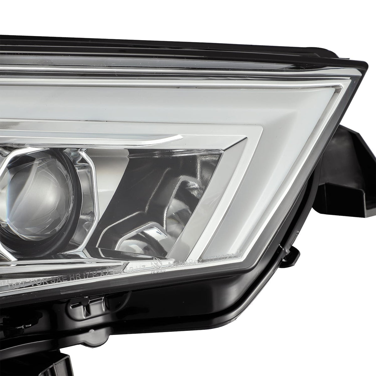 14-20 Toyota 4Runner PRO-Series Halogen Projector Headlights Chrome - view 4