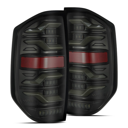 14-21 Toyota Tundra LUXX-Series LED Tail Lights Alpha-Black - view 1