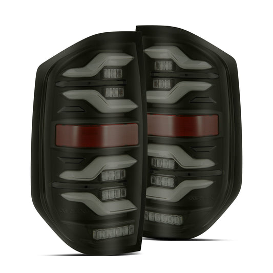 14-21 Toyota Tundra LUXX-Series LED Tail Lights Black Smoke - view 1