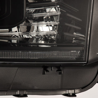 14-21 Toyota Tundra MK II LUXX-Series LED Projector Headlights Alpha-Black - view 10