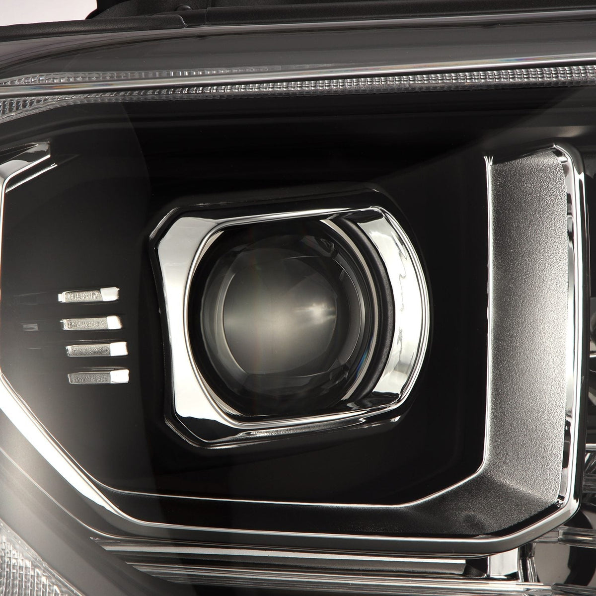 14-21 Toyota Tundra MK II LUXX-Series LED Projector Headlights Black - view 11