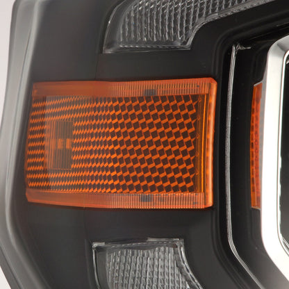 14-21 Toyota Tundra MK II LUXX-Series LED Projector Headlights Black - view 12