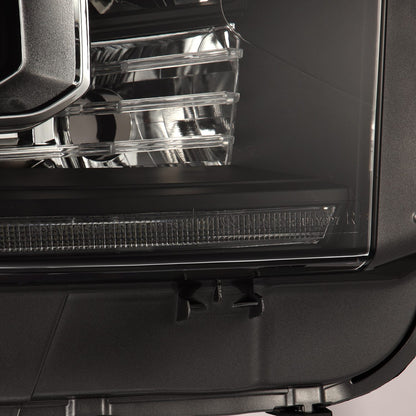 14-21 Toyota Tundra MK II LUXX-Series LED Projector Headlights Black - view 9