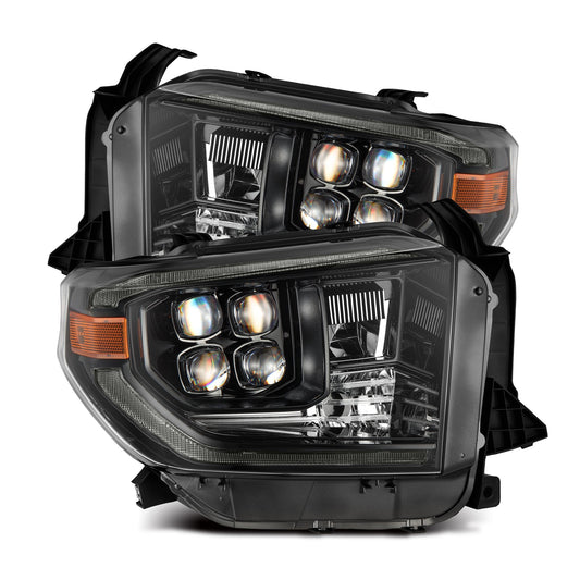 14-21 Toyota Tundra MK II NOVA-Series LED Projector Headlights Alpha-Black - view 1