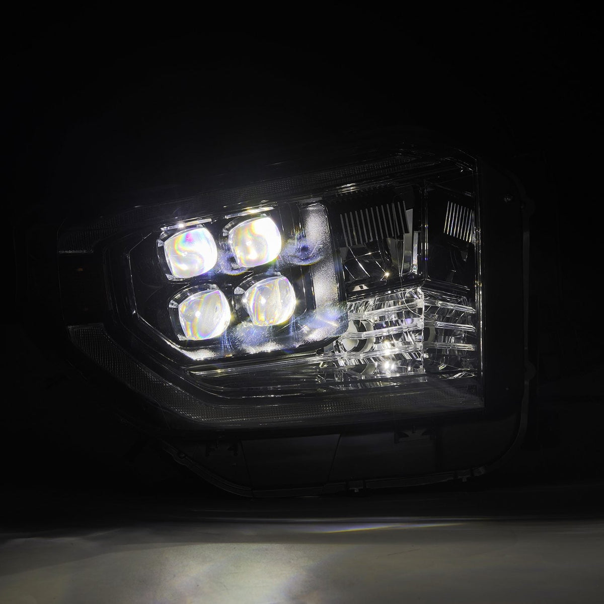 14-21 Toyota Tundra MK II NOVA-Series LED Projector Headlights Alpha-Black - view 5
