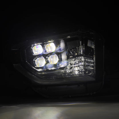 14-21 Toyota Tundra MK II NOVA-Series LED Projector Headlights Alpha-Black - view 5