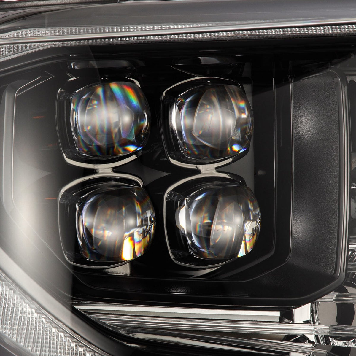 14-21 Toyota Tundra MK II NOVA-Series LED Projector Headlights Alpha-Black - view 12