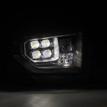 14-21 Toyota Tundra MK II NOVA-Series LED Projector Headlights Black - view 4