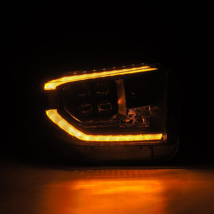14-21 Toyota Tundra MK II NOVA-Series LED Projector Headlights Black - view 3