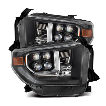 14-21 Toyota Tundra MK II NOVA-Series LED Projector Headlights Black - view 1