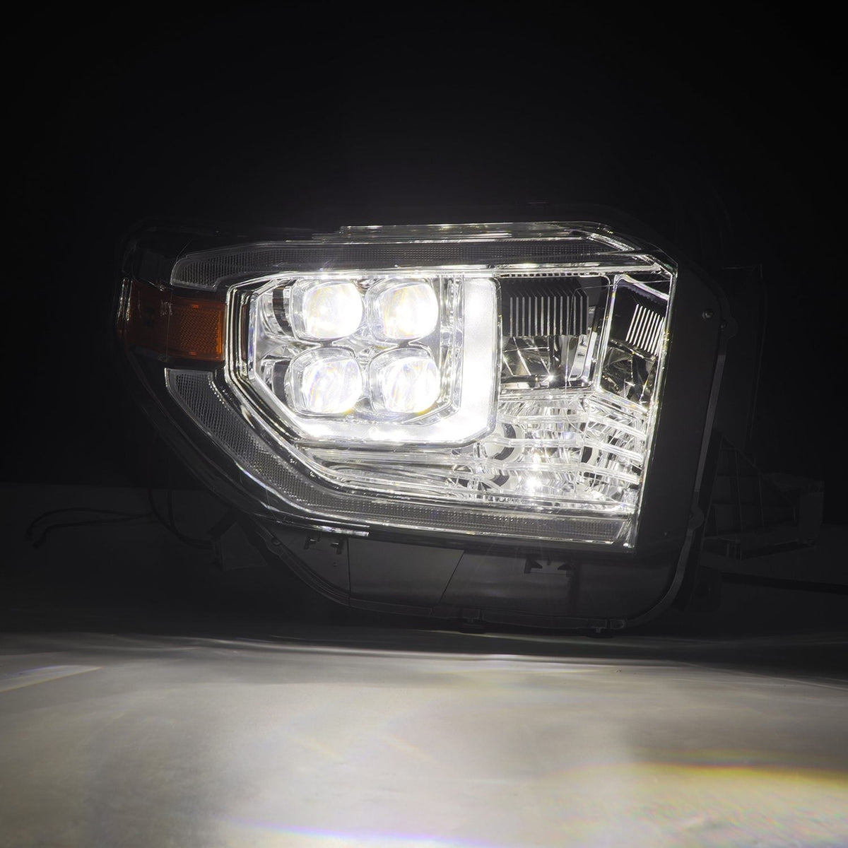 14-21 Toyota Tundra MK II NOVA-Series LED Projector Headlights Chrome - view 5