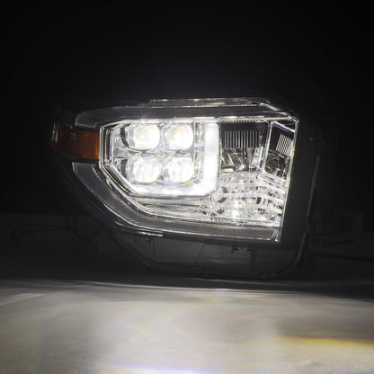 14-21 Toyota Tundra MK II NOVA-Series LED Projector Headlights Chrome - view 5