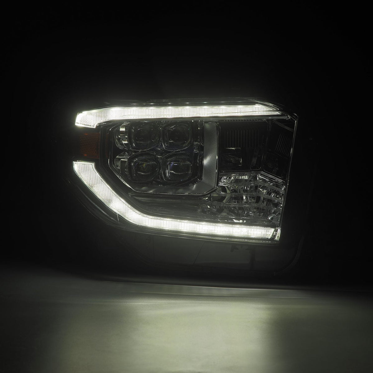 14-21 Toyota Tundra MK II NOVA-Series LED Projector Headlights Chrome - view 4