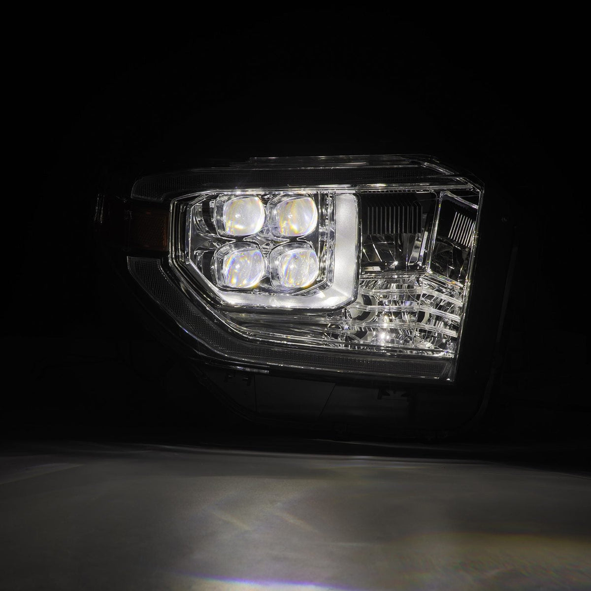 14-21 Toyota Tundra MK II NOVA-Series LED Projector Headlights Chrome - view 6