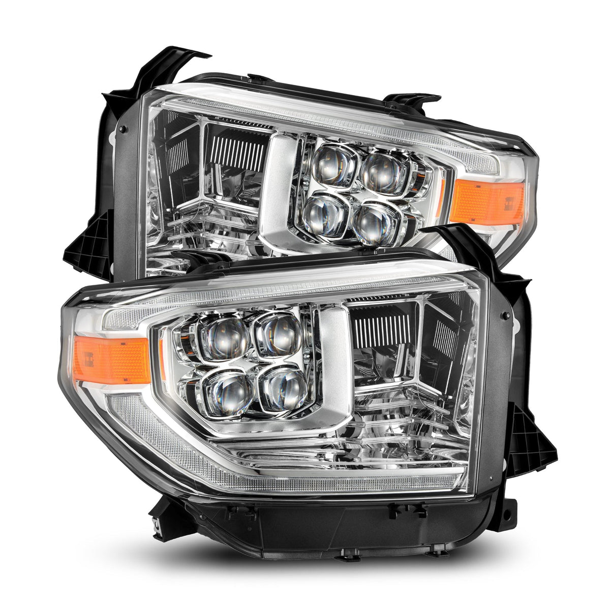 14-21 Toyota Tundra MK II NOVA-Series LED Projector Headlights Chrome - view 1