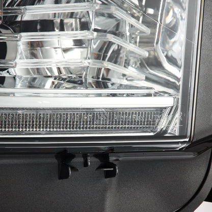 14-21 Toyota Tundra MK II PRO-Series Halogen Projector Headlights Chrome - view 9