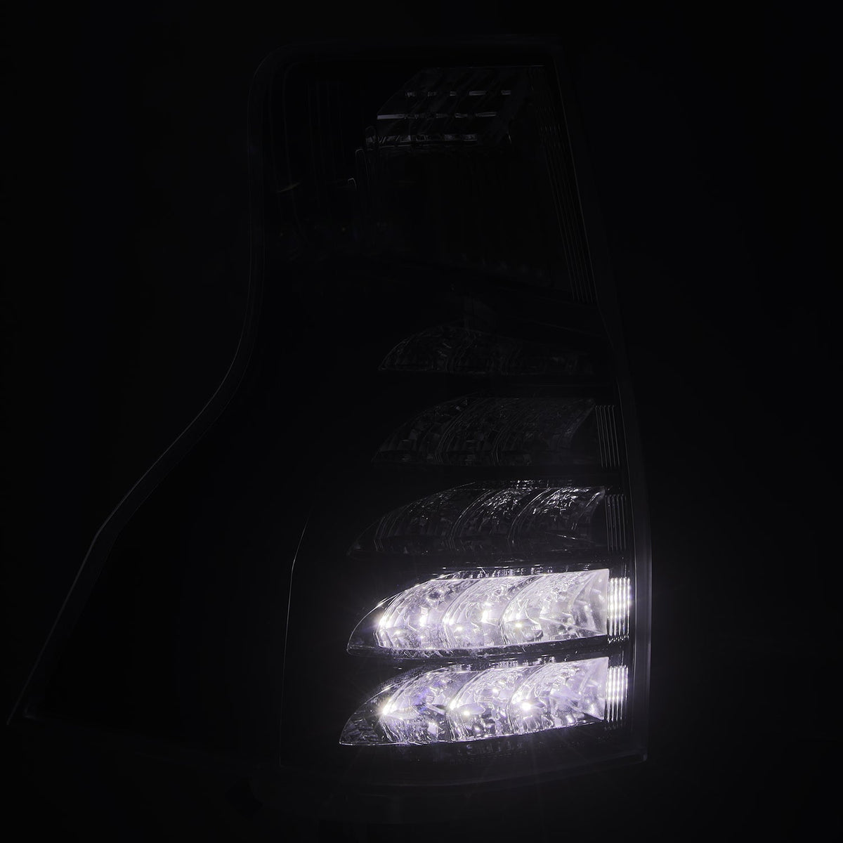 14-23 Lexus GX 460 PRO-Series LED Tail Lights Black Clear - view 6
