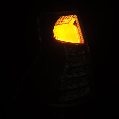 14-23 Lexus GX 460 PRO-Series LED Tail Lights Black Clear - view 4