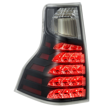 14-23 Lexus GX 460 PRO-Series LED Tail Lights Black Clear - view 2