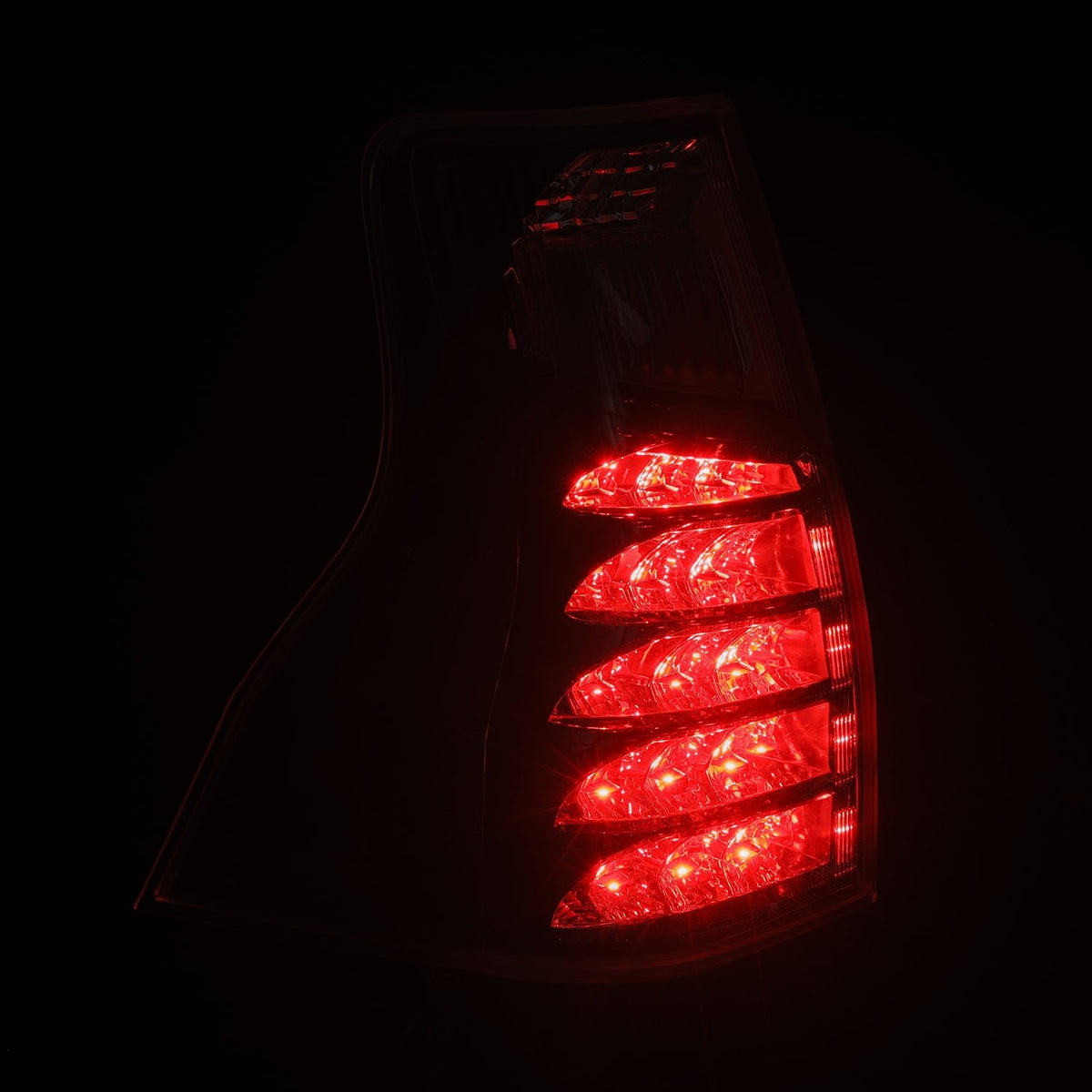 14-23 Lexus GX 460 PRO-Series LED Tail Lights Black Clear - view 5