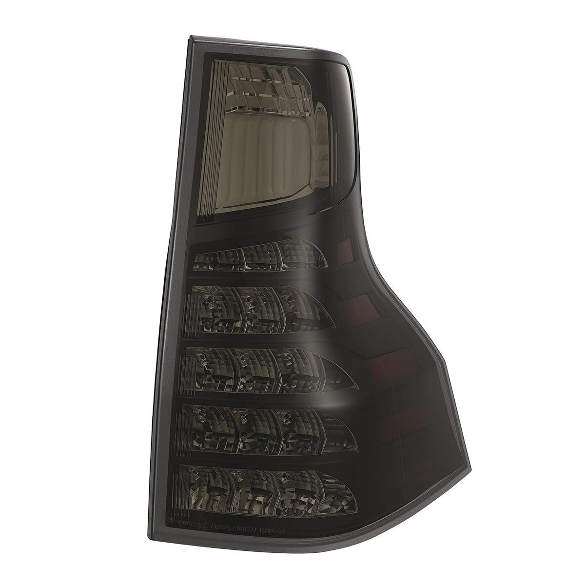 14-23 Lexus GX 460 PRO-Series LED Tail Lights Black Smoke - view 12