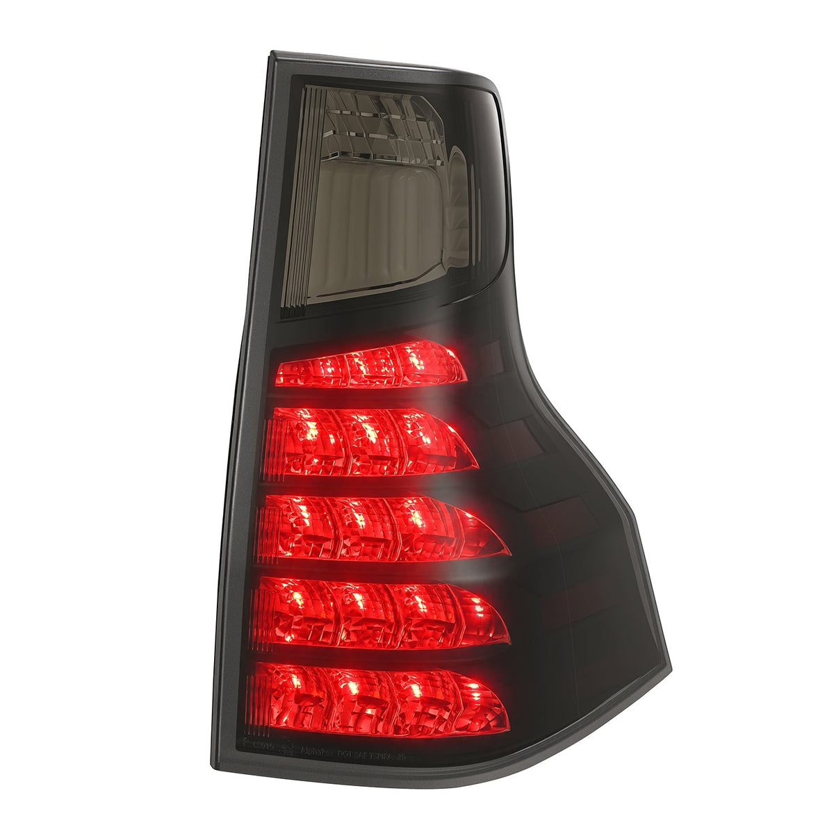 14-23 Lexus GX 460 PRO-Series LED Tail Lights Black Smoke - view 5