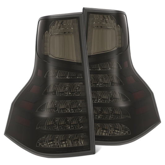 14-23 Lexus GX 460 PRO-Series LED Tail Lights Black Smoke - view 1
