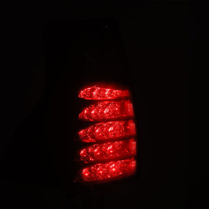 14-23 Lexus GX 460 PRO-Series LED Tail Lights Black Smoke - view 4