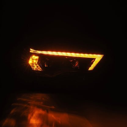 14-24 Toyota 4Runner MK II LUXX-Series LED Projector Headlights Alpha-Black - view 3