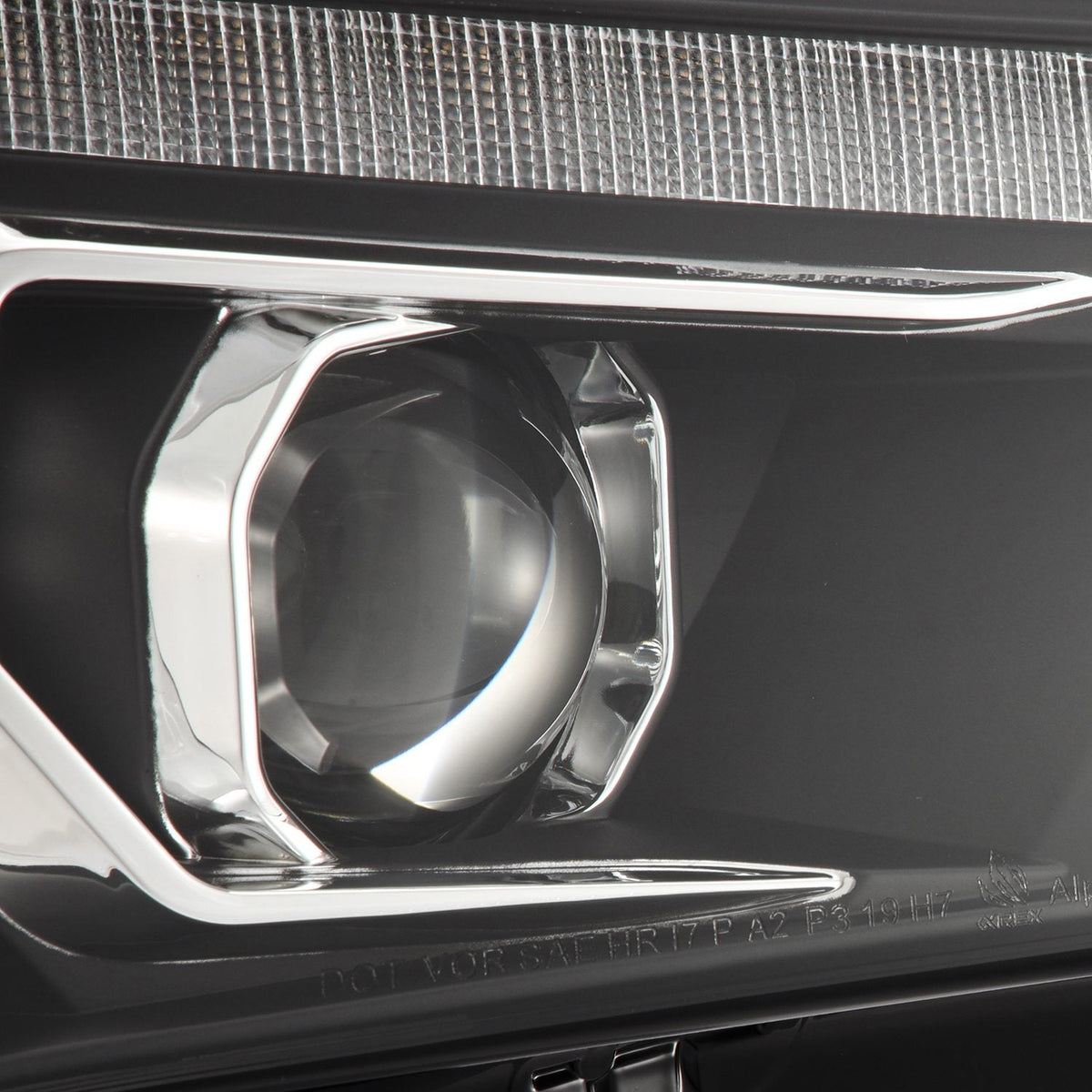 14-24 Toyota 4Runner MK II LUXX-Series LED Projector Headlights Black - view 7