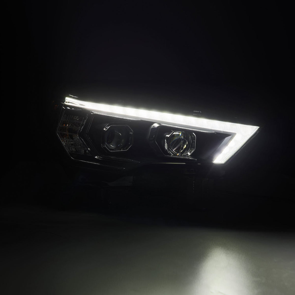 14-24 Toyota 4Runner MK II LUXX-Series LED Projector Headlights Black - view 2