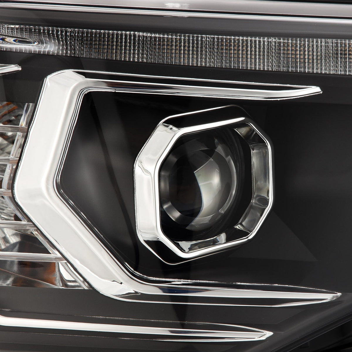 14-24 Toyota 4Runner MK II LUXX-Series LED Projector Headlights Black - view 8