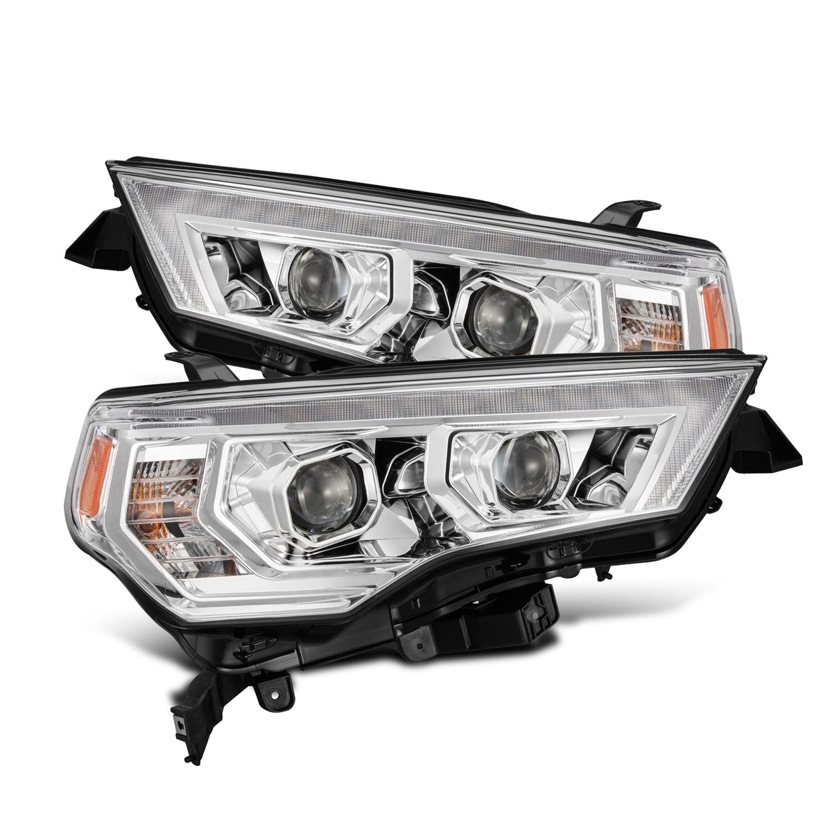 14-24 Toyota 4Runner MK II LUXX-Series LED Projector Headlights Chrome - view 1