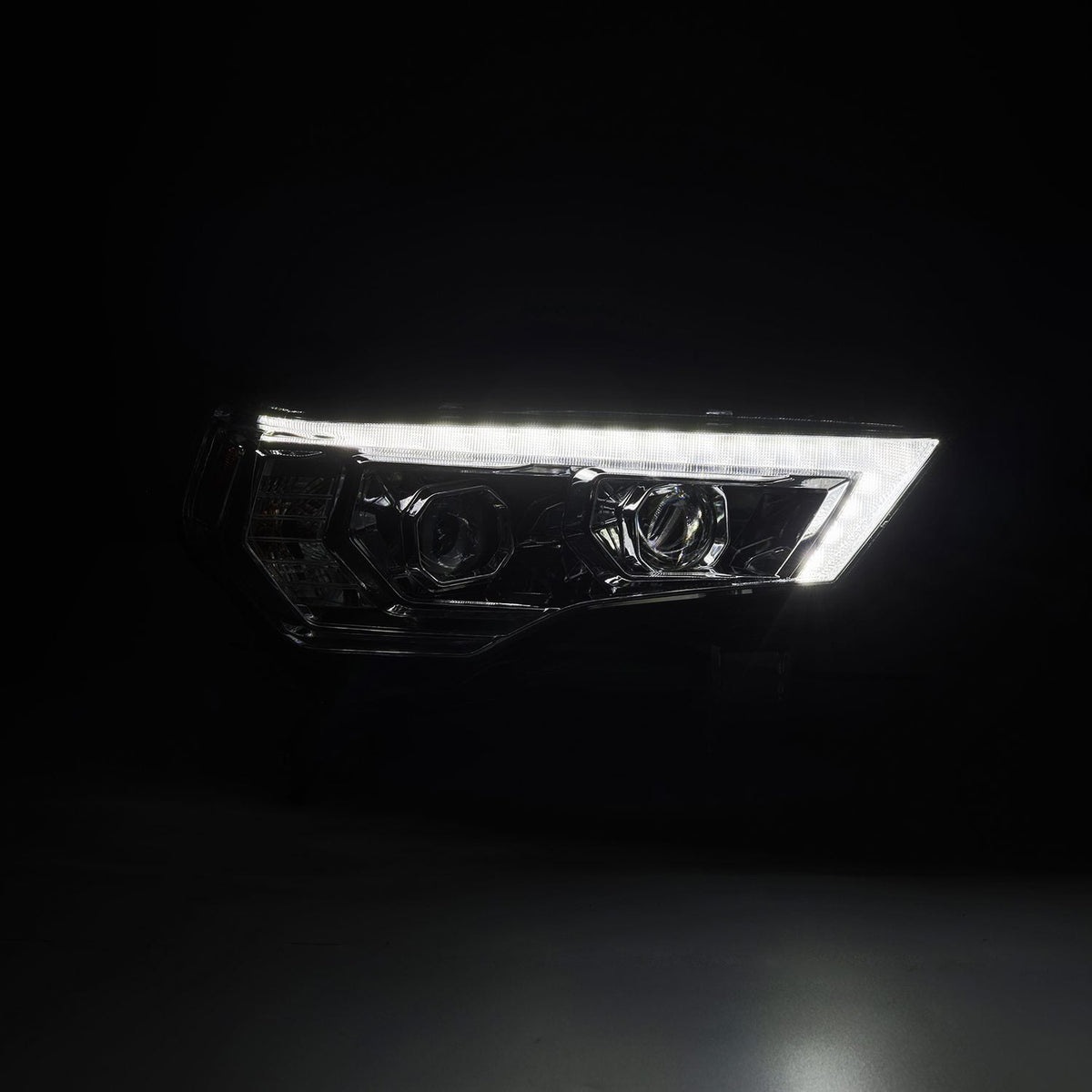 14-24 Toyota 4Runner MK II LUXX-Series LED Projector Headlights Chrome - view 2