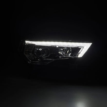 14-24 Toyota 4Runner MK II LUXX-Series LED Projector Headlights Chrome - view 2