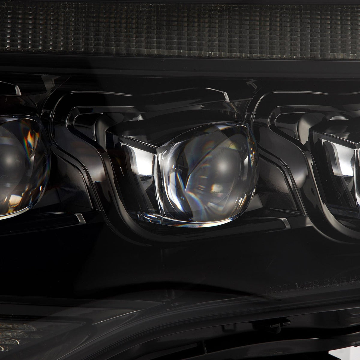 14-24 Toyota 4Runner MK II NOVA-Series LED Projector Headlights Alpha-Black - view 12