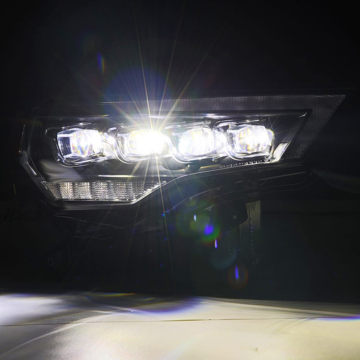 14-24 Toyota 4Runner MK II NOVA-Series LED Projector Headlights Black - view 6