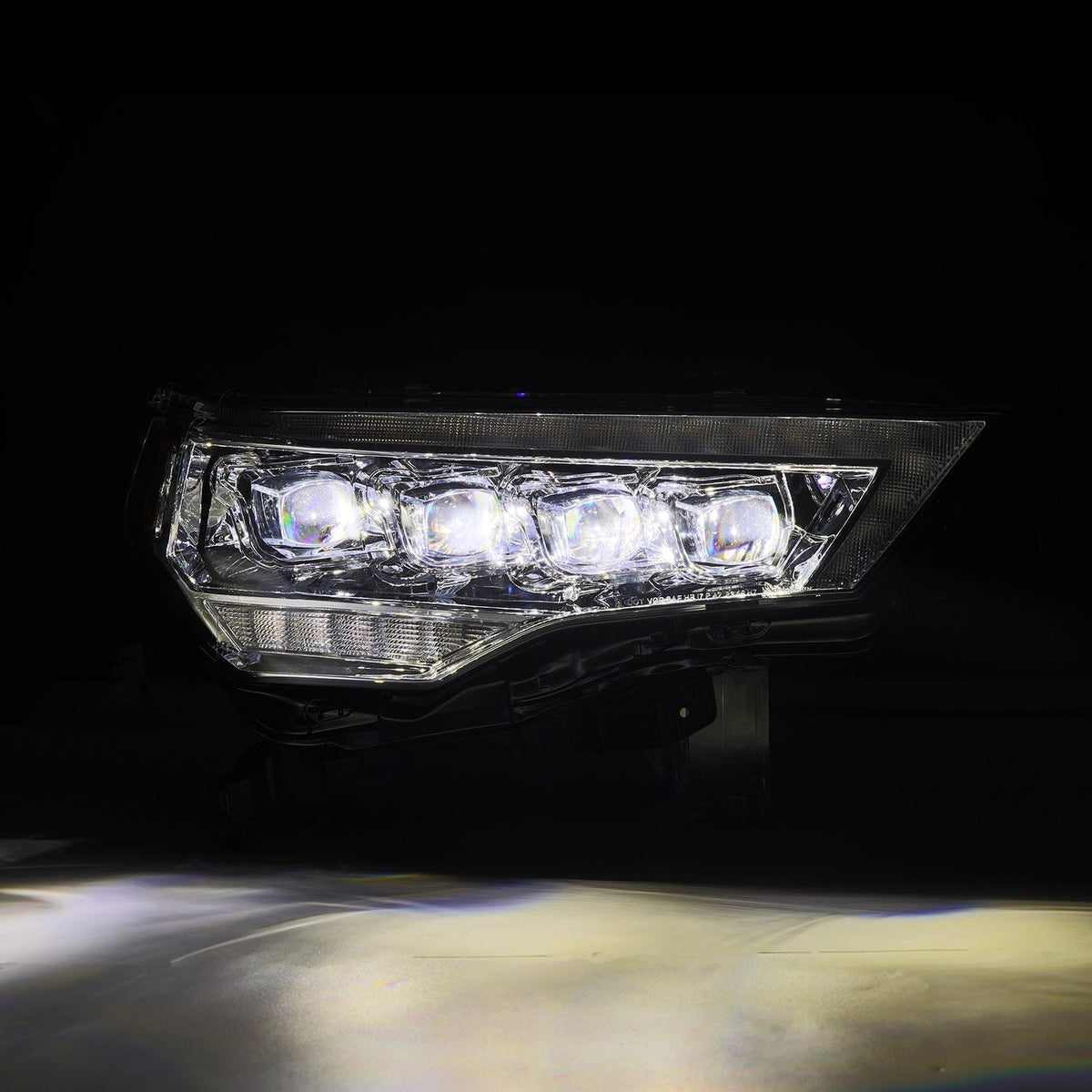 14-24 Toyota 4Runner MK II NOVA-Series LED Projector Headlights Chrome - view 4
