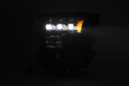 15-17 Ford F150 / 17-20 F150 Raptor NOVA-Series LED Projector Headlights Alpha-Black - view 5